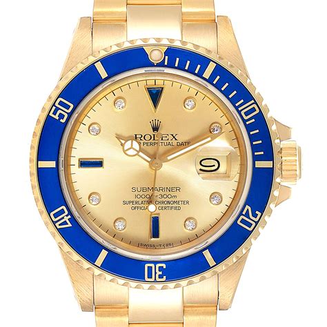 mens diamond rolex submariner|rolex submariner watch price guide.